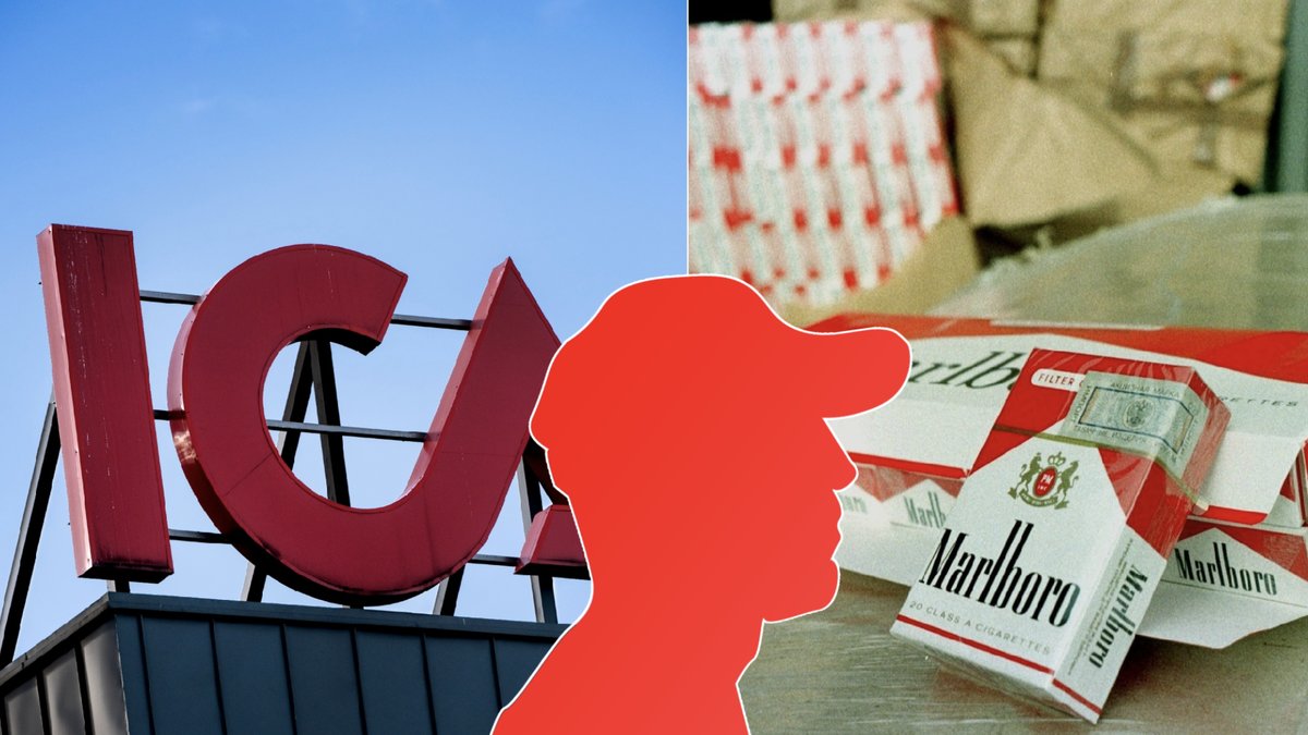 En man i 50-årsåldern döms för att ha stulit lotter och cigaretter för över 147 000 kronor.